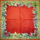 190 Christmas Flowers - 3-ply (red) - Ihr